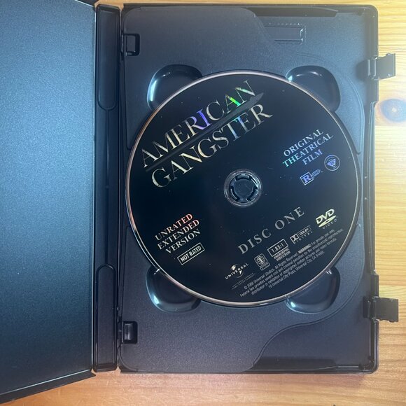 American Gangster (2-Disc Unrated Extended Edition) DVD Used Good - $5 - Picture 3 of 4